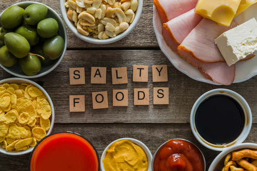 unhealthy salty foods